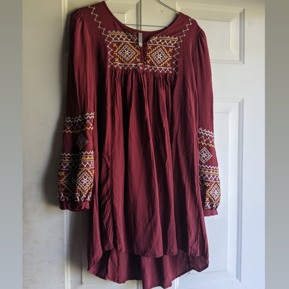 Monoreno Tunic Bohemian Dress